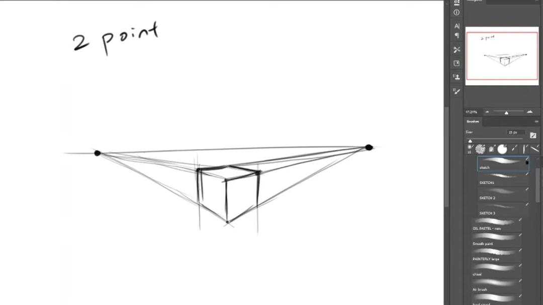 Easy Perspective Drawing for Beginners Tutorial Video